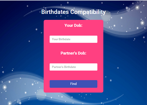 Birthdates Compatiblity 1